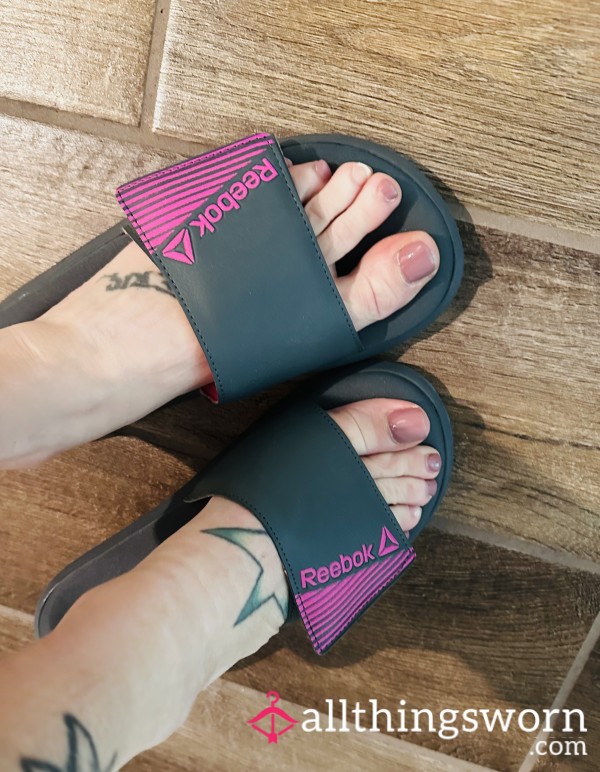 Reebok Soccer Slides