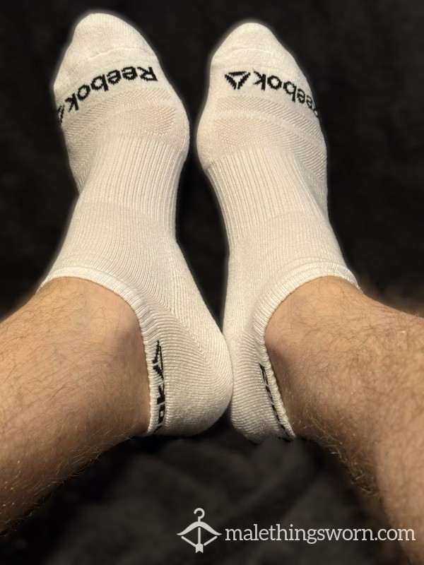 Reebox Ankle Socks - White - Size 6-12.5 (47)
