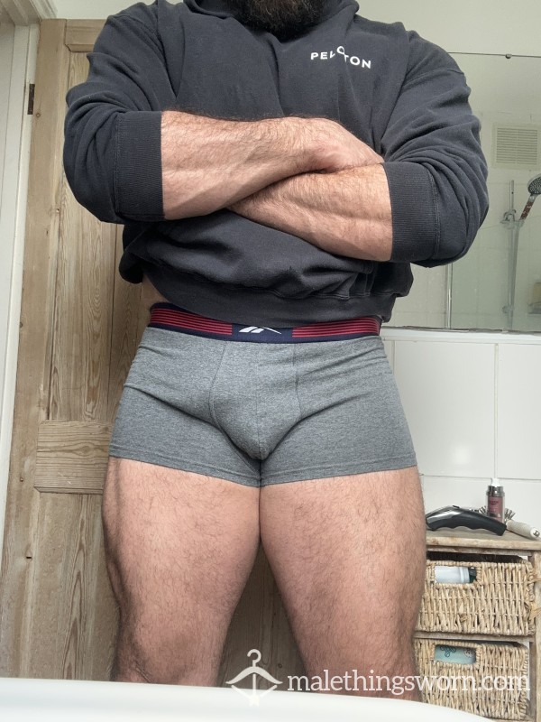 Reebox Boxers Grey XL