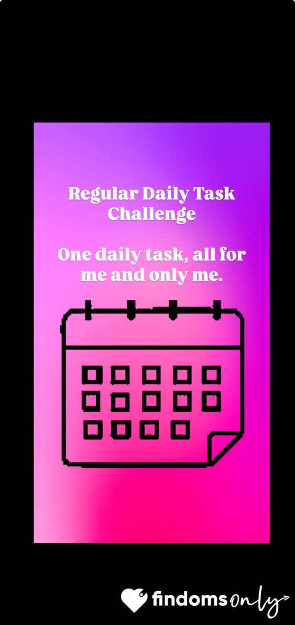 Regular Daily Task Challenge