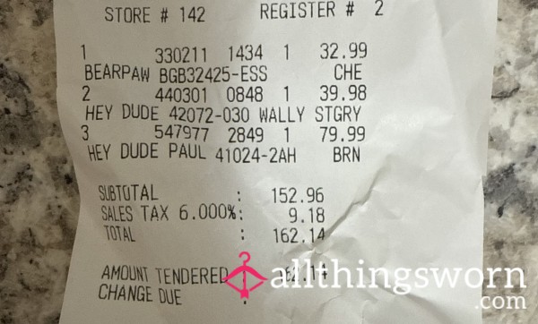 Reimburse For Just One Pair Or All Three 😜