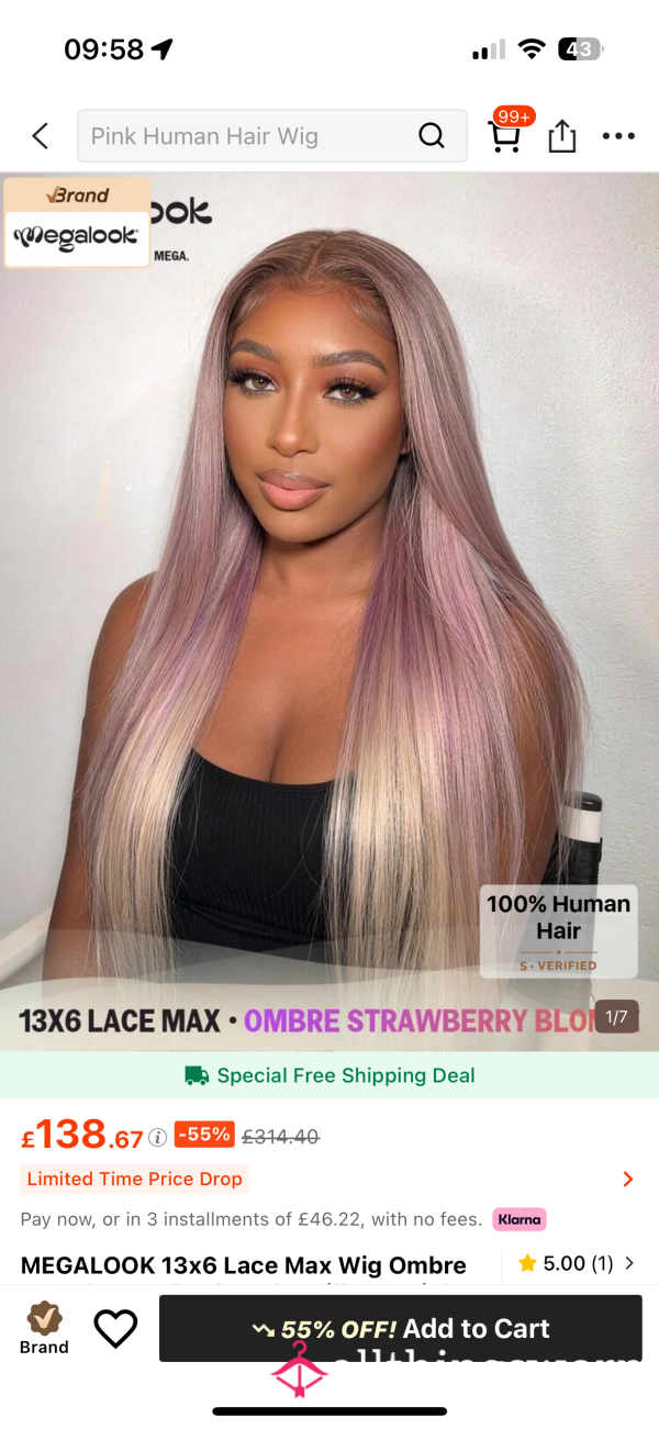 Reimburse For My New Wig