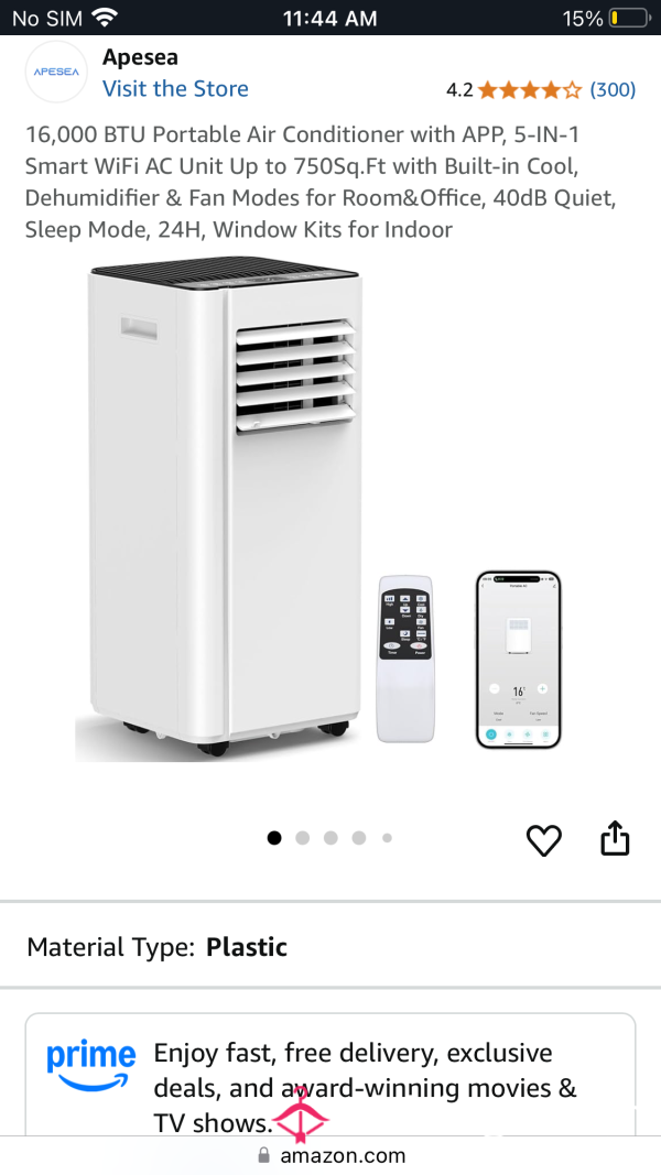 Reimburse Me For My Portable Air Conditioner