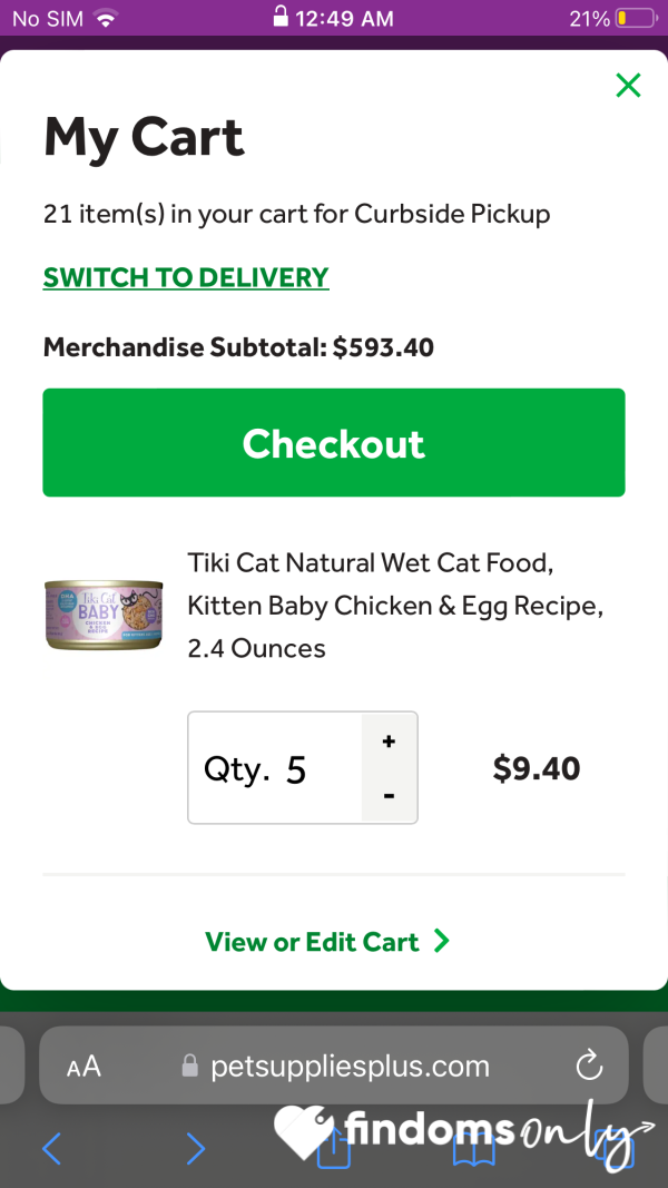 Reimburse Me - Spoil My Kitties