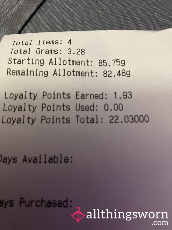 Reimburse My Dispo 💨