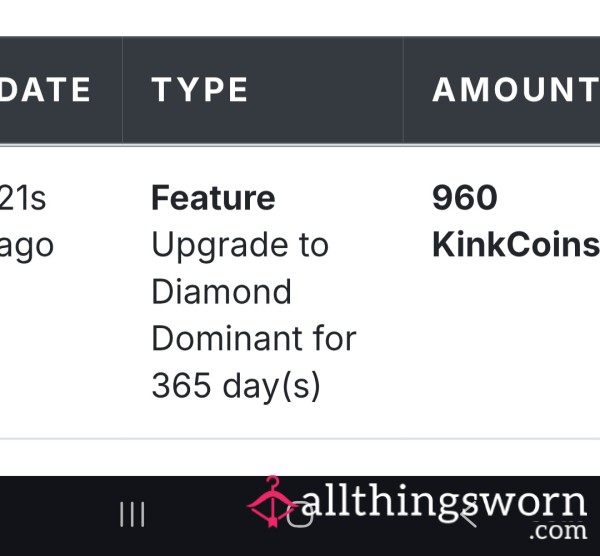Reimburse My Years Diamond Subscription 💎