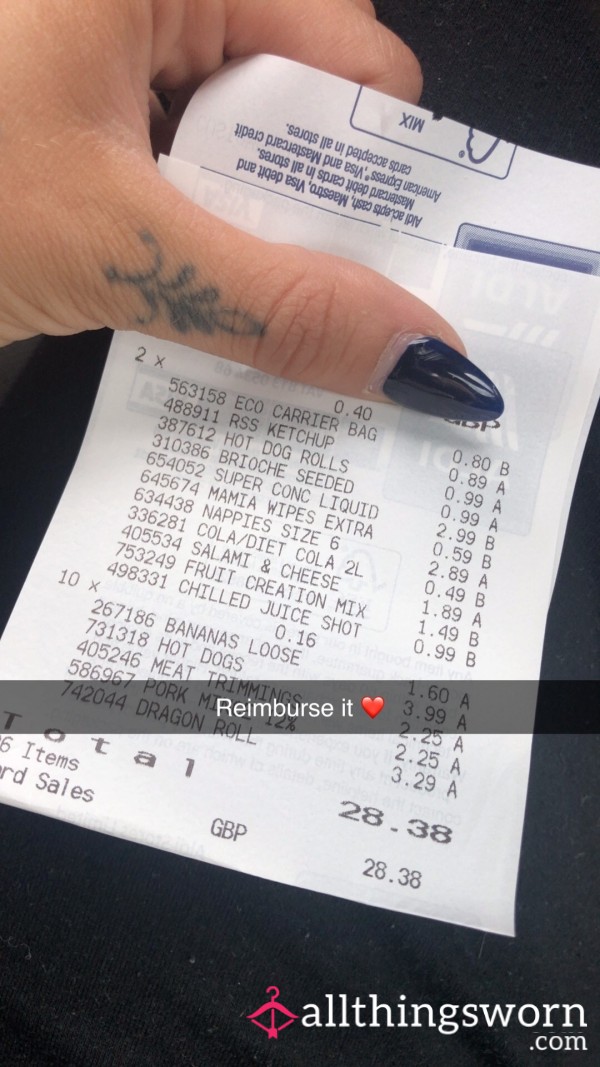 Reimbursement Opportunity 🫵🏼