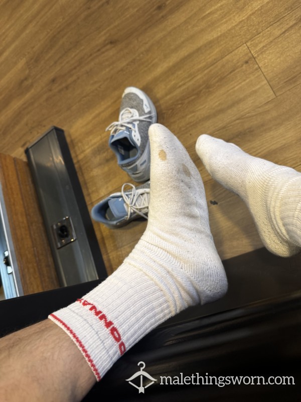 Removing My Sweaty Trainers And Socks