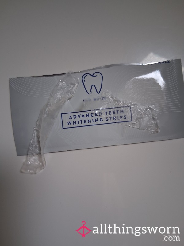 Removing Teeth Whitening Strips
