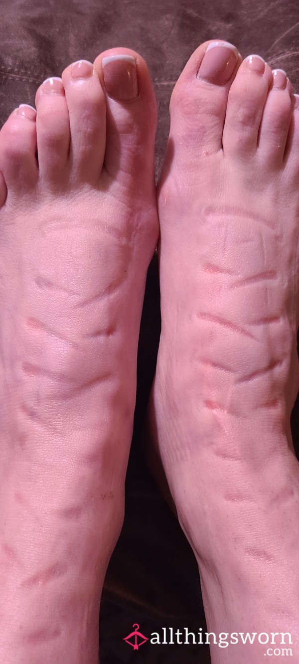 Removing Tight Heels After Shopping All Day