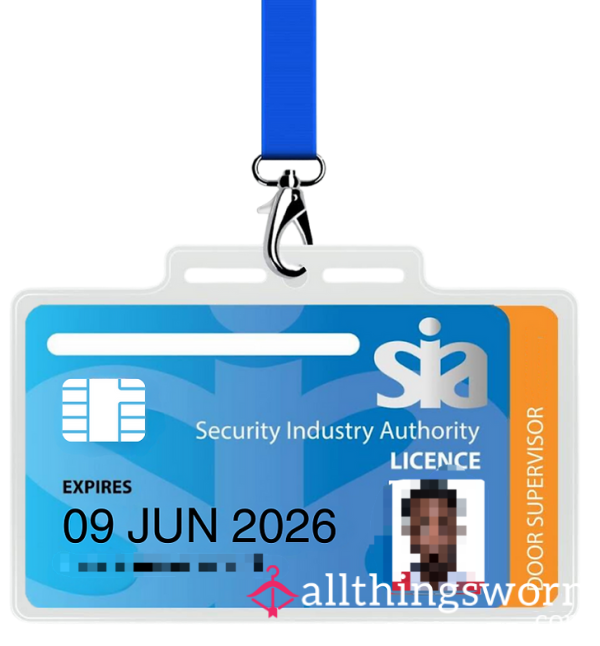 Renew My SIA Licence