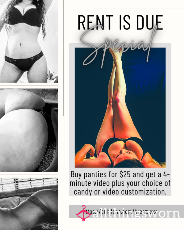 Rent Is Due Sunday! Let's Figure Out What I Can Do For You To Get It Paid!