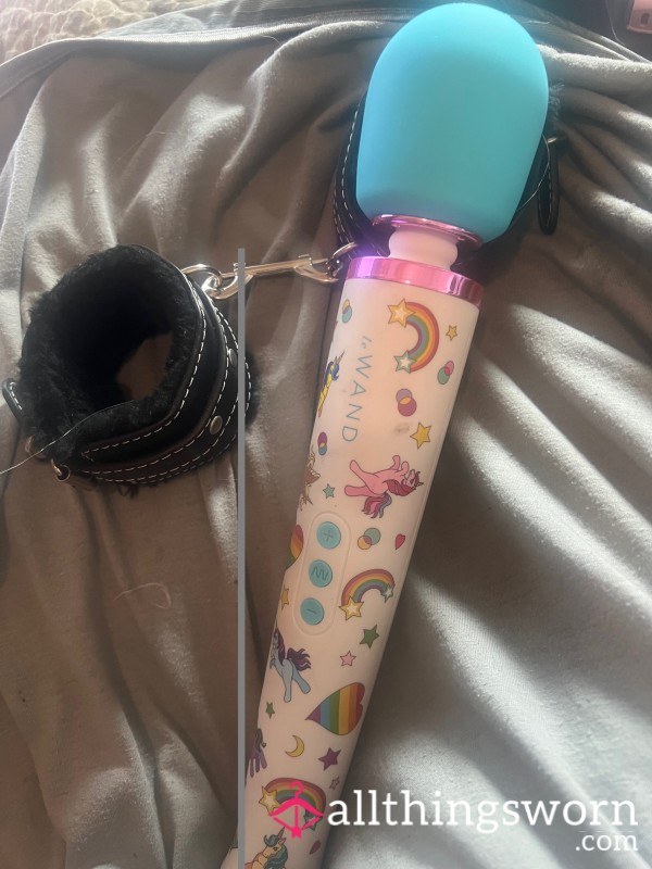 Restrained With A Vibrator Strapped To Me