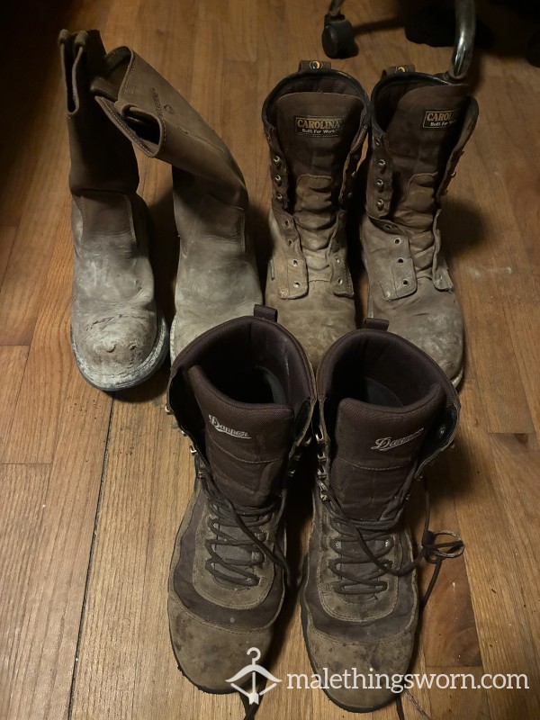 Retired Work Boots