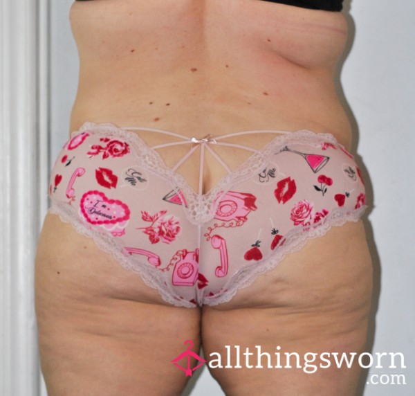 Retro Chic: Cacique Lace Trim Panties