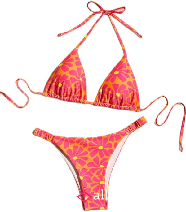 Retro Flower Bikini