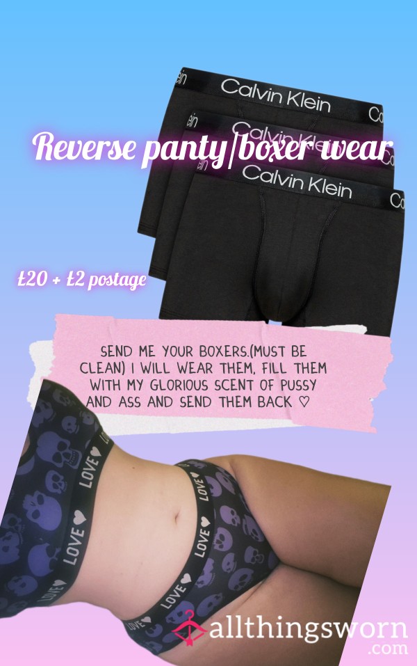 Reverse Panty/boxer Wear...