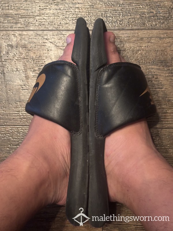 Revolting Smelling Nike Slides