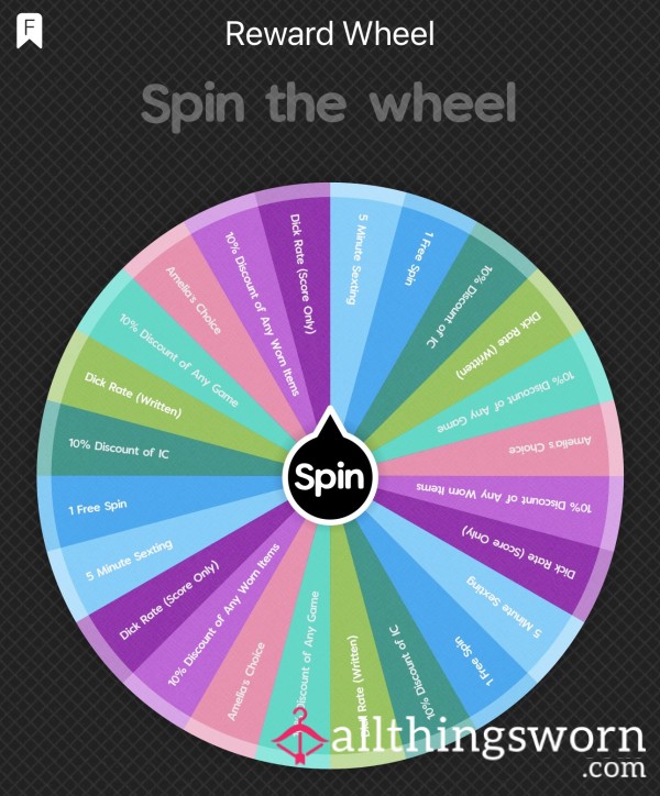 Reward Spin Wheel