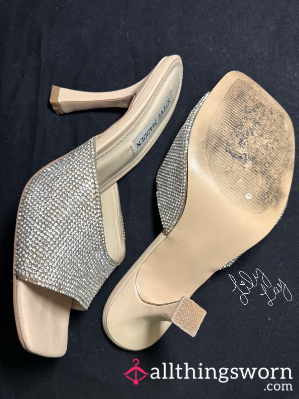 Rhinestone Steve Madden Heels
