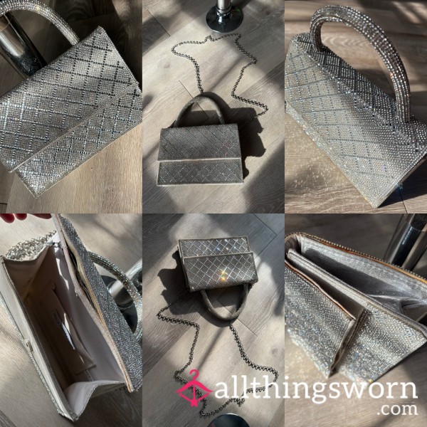 Rhinestoned Club Purse