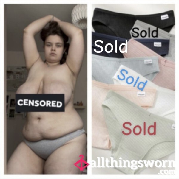 Ribbed Cotton Fullback Panties 🩷