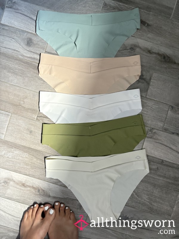 Ribbed No Show Full Back Panties