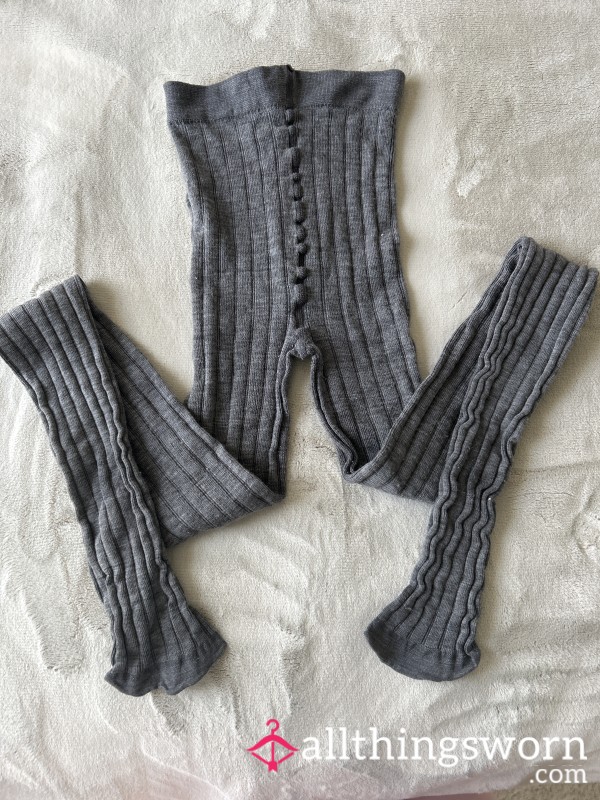 Ribbed Thick Tights