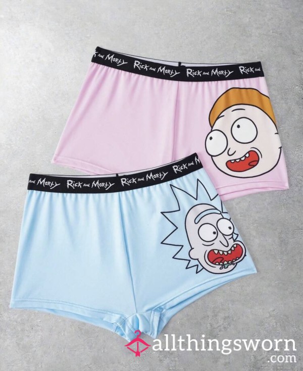 Rick & Morty Boy Shorts + FREE USA SHIPPING