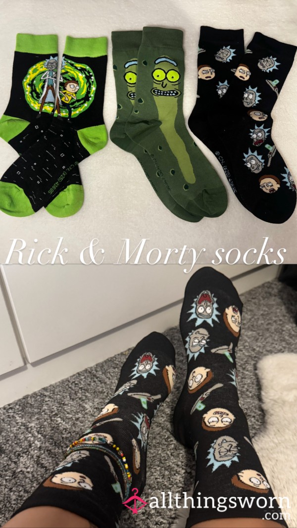 Rick & Morty Socks