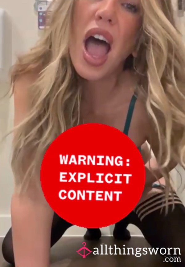 Riding My Di**o In A Hotel Being Very Vocal