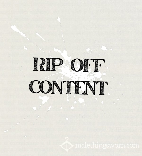 Rip-off Content