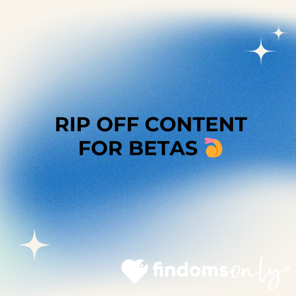 Rip Off Content/ Worship My Trash 🤭