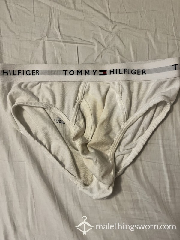Ripe And Used White Briefs