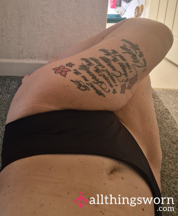 Ripe Black Panties. Scented By Yours Truly