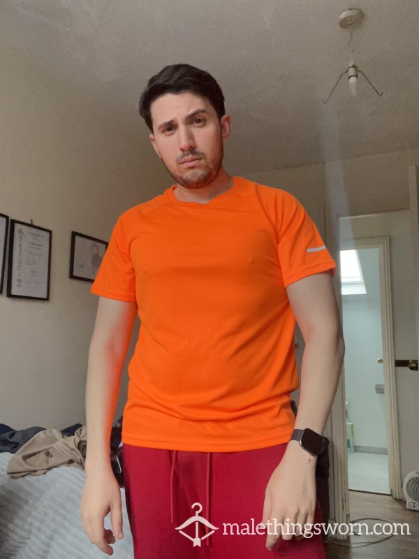 Ripe Orange Gym Tee Worn Sessions