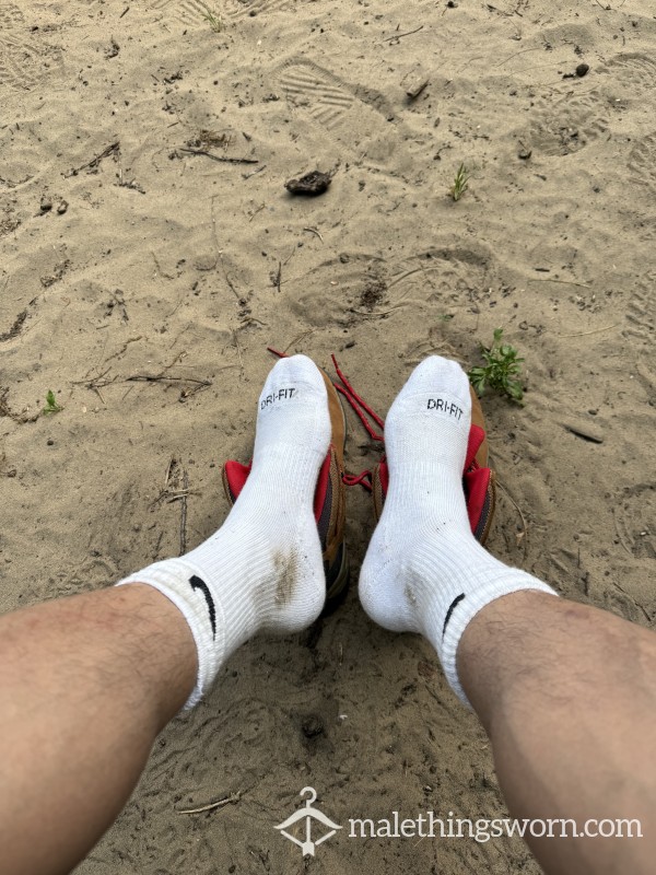 Riped Nike Socks