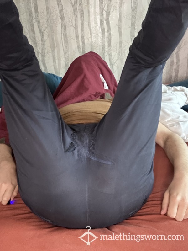 🚨Offer -10£🚨 Ripped Blue Capri Trouser