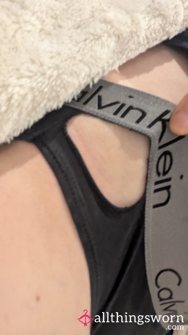 Ripped Calvin Klein Briefs