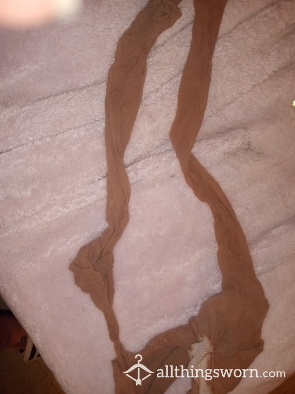 Ripped On Thanksgiving Pantyhose 🥺 ON SALE