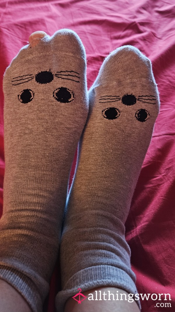 Ripped Seal Socks!
