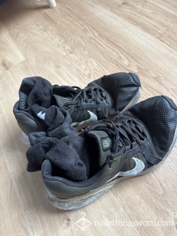 Ripped Stinky Nike Shoes