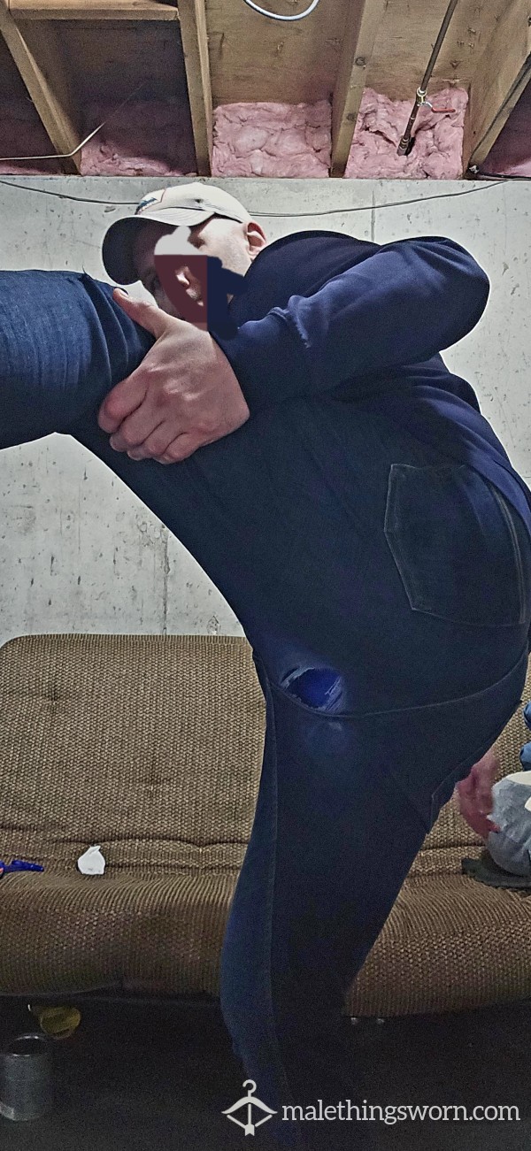 Ripped Work Jeans
