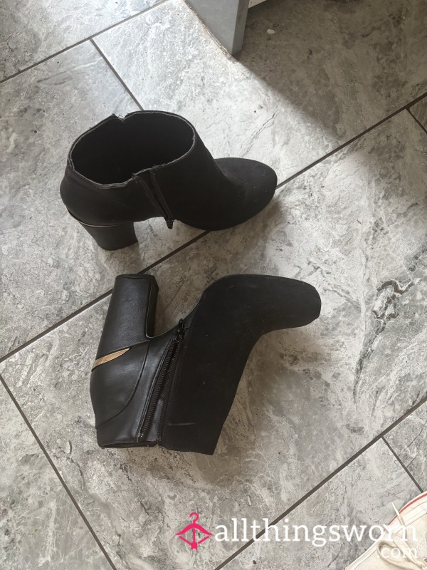 River Island Size 5 Platform Ankle Boots