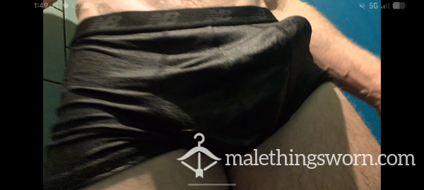 Rock Hard D*ck Through Wet Boxers