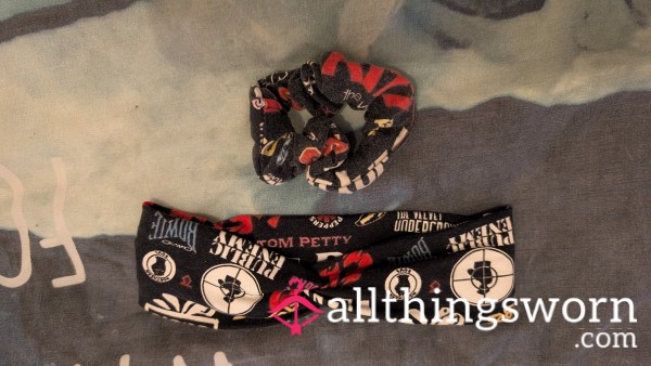 Rock Head Band And Scrunchie