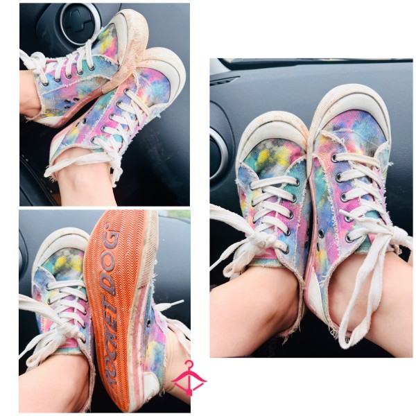 Rocket Dog - Tie Dye, Multi Coloured, VERY Loved ❤️ Size UK 7.