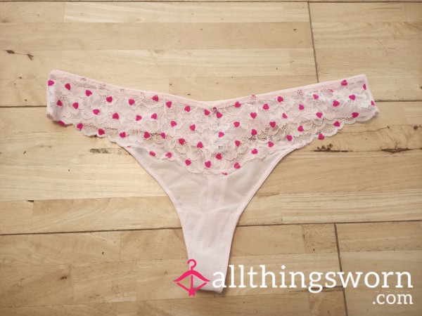 Romantic Pink Ann Summers Thong