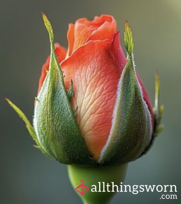 Rose Bud Full Of Juices