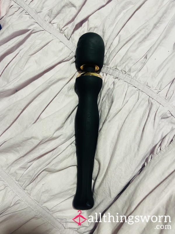 🌹Used Rose Gold And Black Large Vibrator Wand